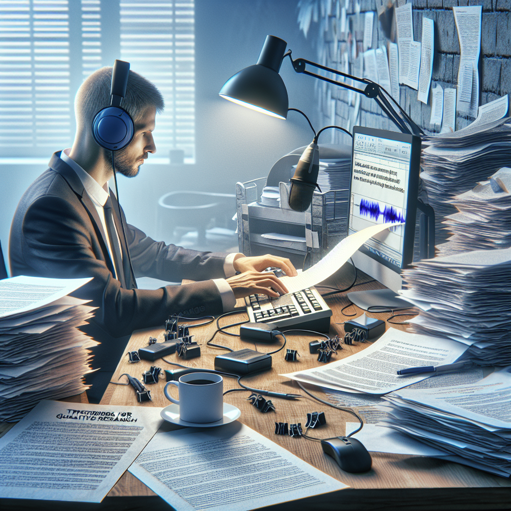 תמלול ראיונות למחקר איכותני – המדריך המלא